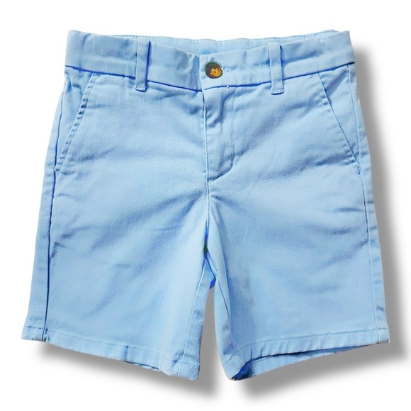 Janie & Jack | Flat Front Twill Shorts (5) 💙 - Picture 1 of 6
